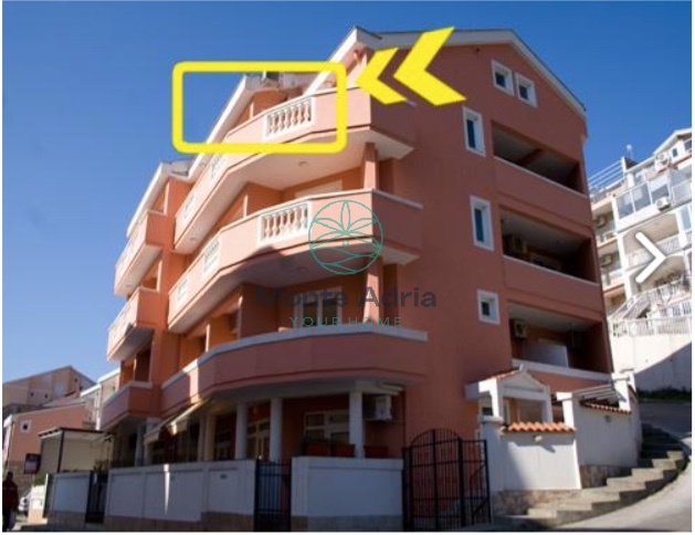 Prodaja apartmanske zgrade 500m2, 12 apartmana i dvije sobe, u mjestu Becici, blizina Budve